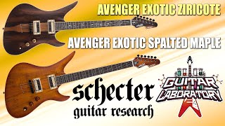 Video thumbnail for Электрогитары SCHECTER AVENGER EXOTIC ZIRICOTE и SPALTED MAPLE by Гитарная Лаборатория