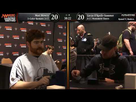Magic the Gathering GP Hartford 2018 Round 9 Modern