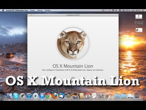 comment bien installer os x mountain lion