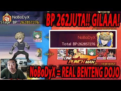 🔥🔥NoBoDyX JADI TEMBOK DOJO DI SERVER YVMC [GILA!! GIMANA TEBUSINYA ?] - ONE PUNCH MAN:The Strongest