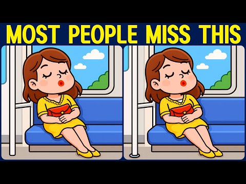 [Spot the Difference Brain Training] Try this slightly tricky puzzle.