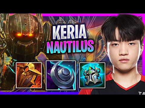 LEARN HOW TO PLAY NAUTILUS SUPPORT LIKE A PRO! | T1 Keria Plays Nautilus Support vs Rakan!