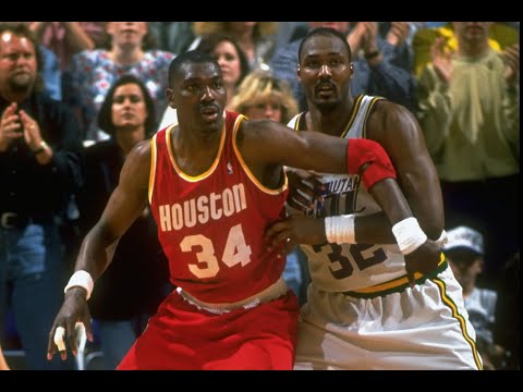 94-95 - Game 5, First Round - Rockets at Jazz