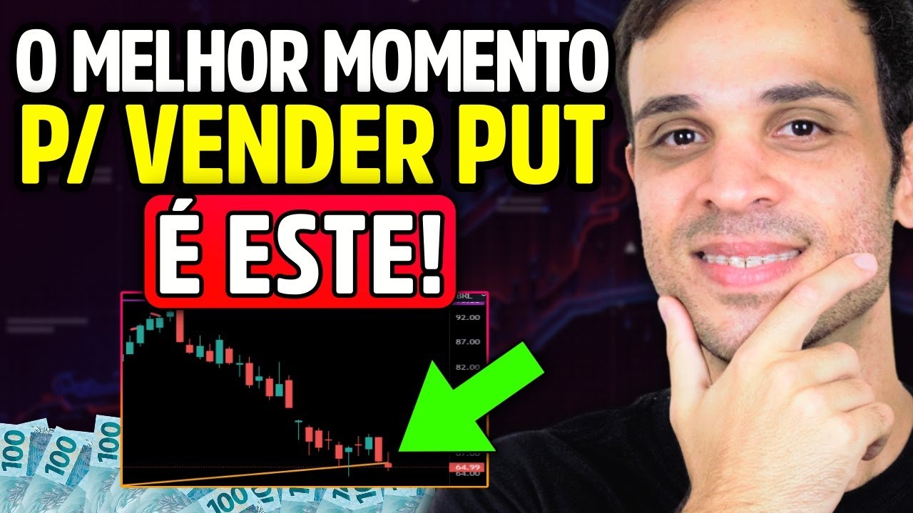 Quando montar sua VENDA DE PUT para extrair o MÁXIMO de Lucro? (o Timing ideal)
