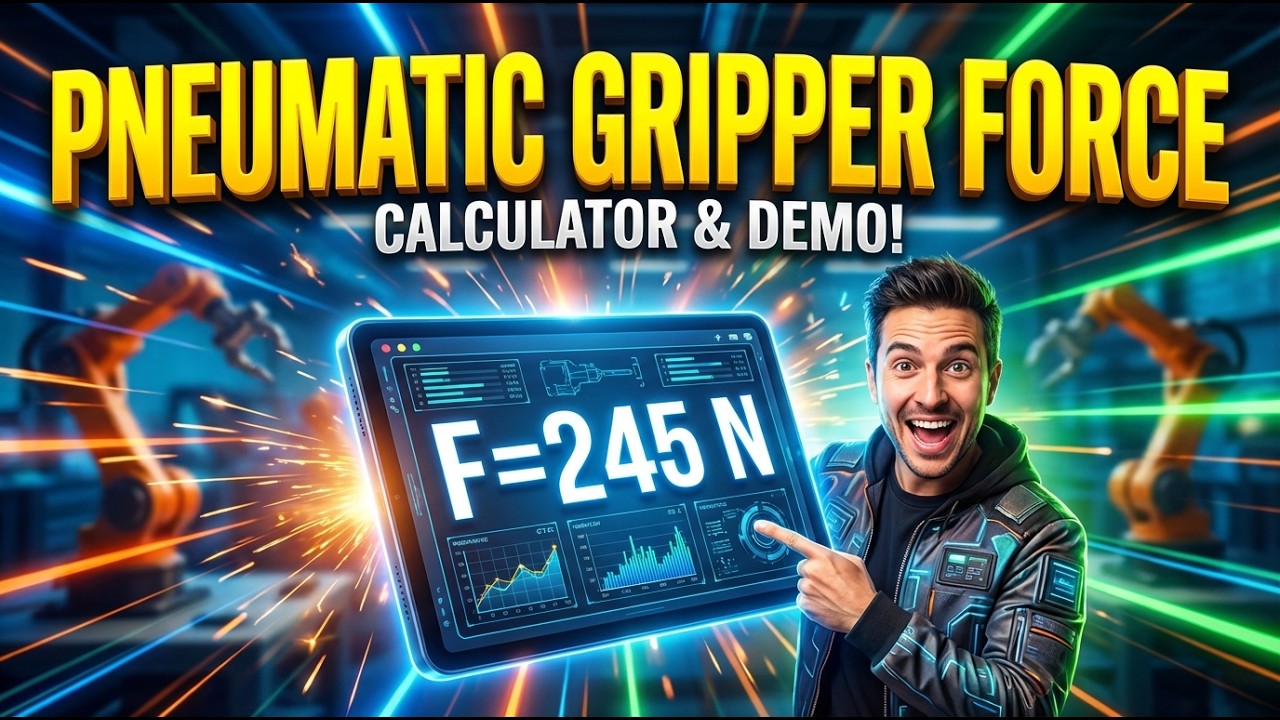 Pneumatic Gripper Force Calculator