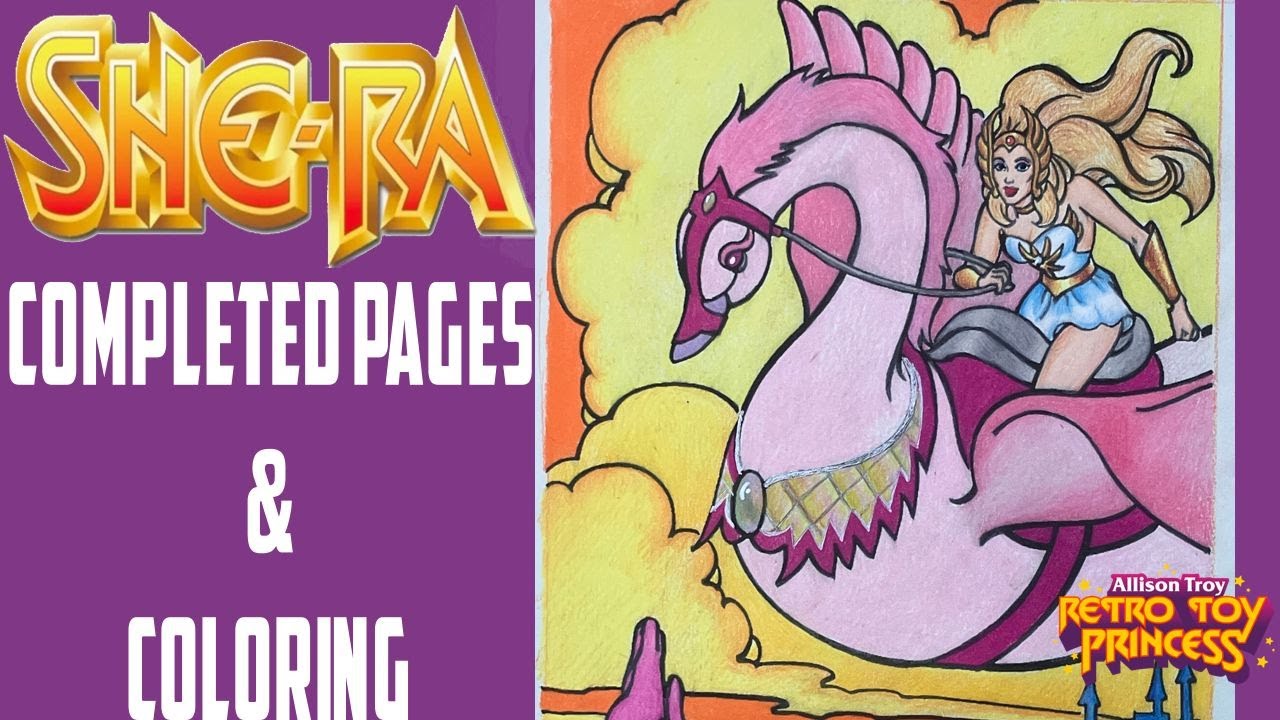 She-Ra Complated Pages & Coloring