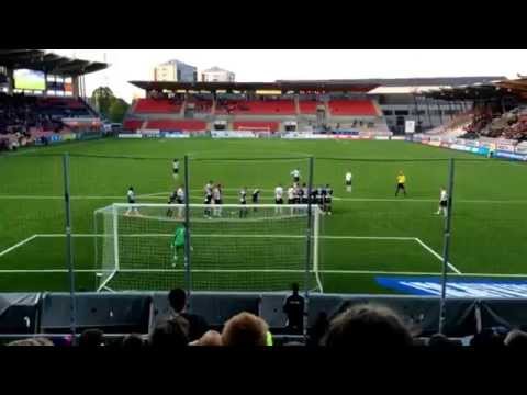 ÖSK-Gefle IF 2014 Nordin Gerzic kvitterar i sista minuten.
