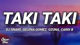 Download lagu DJ Snake - Taki Taki (Letra/Lyrics) ft. Selena Gomez, Ozuna, Cardi B mp3 Download lagu DJ Snake - Taki Taki (Letra/Lyrics) ft. Selena Gomez, Ozuna, Cardi B mp3