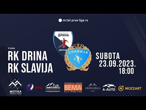 RK Drina - RK Slavija     II kolo,  Prva M:tel liga RS , sezona 2023/24