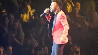 Marcus Collins-Your Love Keeps Lifting Me (Higher and Higher) -The X Factor Tour 2012- Manchester