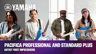 Video thumbnail for Yamaha | Pacifica Professional and Pacifica Standard Plus Guitars | Artist First Impressions by Yamaha Guitars