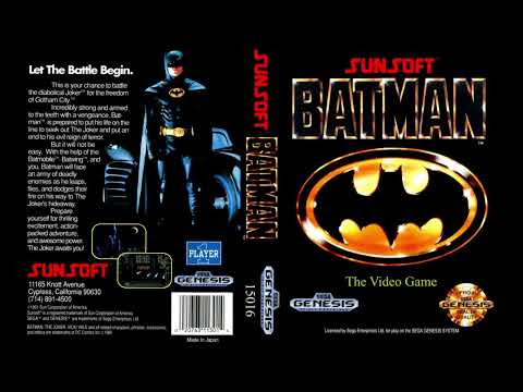 Batman (Sega Genesis) OST - Stage 4 (Gotham City Streets 2) & Stage 5 (In the Sky Over Gotham City)