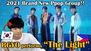 Korean reacts to Brand New P-POP Group BGYO The Light | Super handsome filipinos | lazisoo