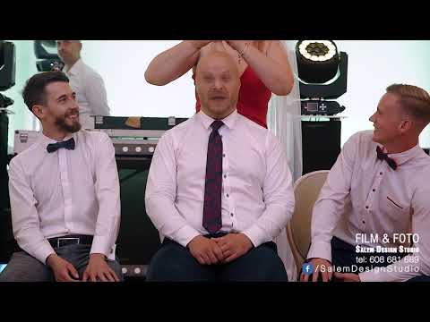 OCZEPINY zabawa: DZIWNE MINY 😂 - DJ/WODZIREJ K. LEWANDOWSKI -Wesele Patrycji i Łukasza