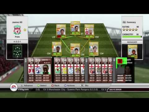FIFA 12 Squad Builder w/90 Rating Overall!