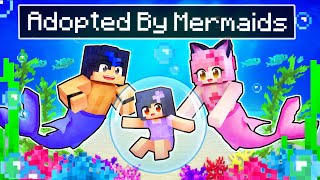 Adopted By MERMAIDS In Minecraft!