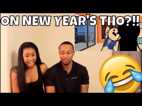 Sad Larry's Sad New Year - Cyanide & Happiness Shorts - REACTION!!