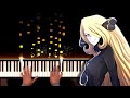 Pokemon Diamond Pearl Approaching Champion Cynthia Piano Etude Extended