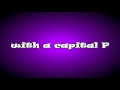 Capital P Mindless Self Indulgence Lyrics