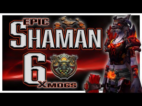 World of Warcraft BFA - 6 Unique Shaman Transmog Sets