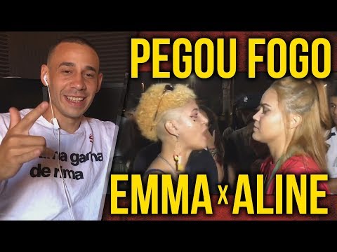 ( PEGOU FOGO NA FINAL 🔥) ALINE MC x EMMA | 51ª BATALHA DA RESENHA CENTRAL | ZEN REACT / ANÁLISE