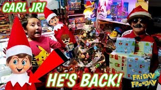 OPENING THE BEST &amp; WORST CHRISTMAS PRESENTS EVER! SCARY ELF SUPRISE! Santa Came Early Part 3! FF#89!
