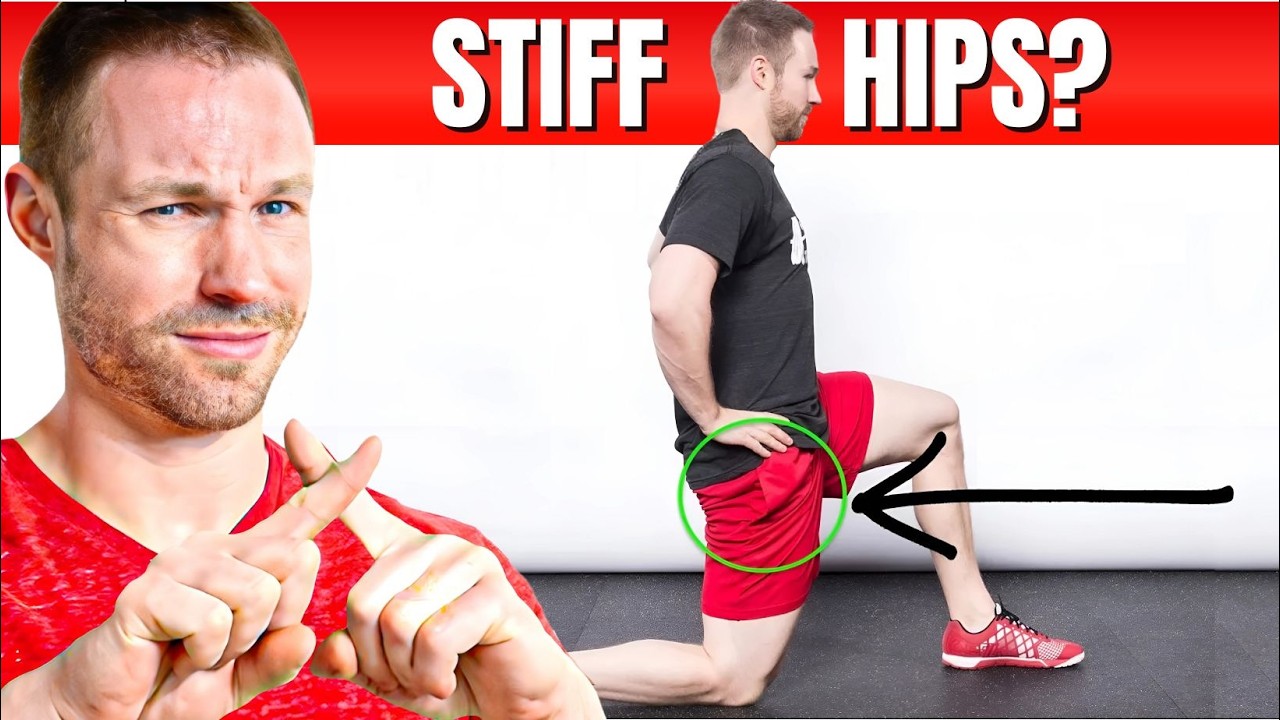 Fix Tight HIP FLEXORS (no stretching!)