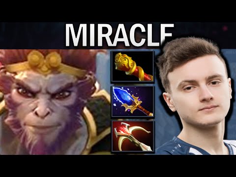 Monkey King Dota Gameplay Miracle with 19 Kills - TI12 EG