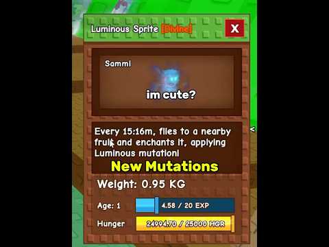 3000 Fairy for Luminous Sprite?  #roblox #growagarden