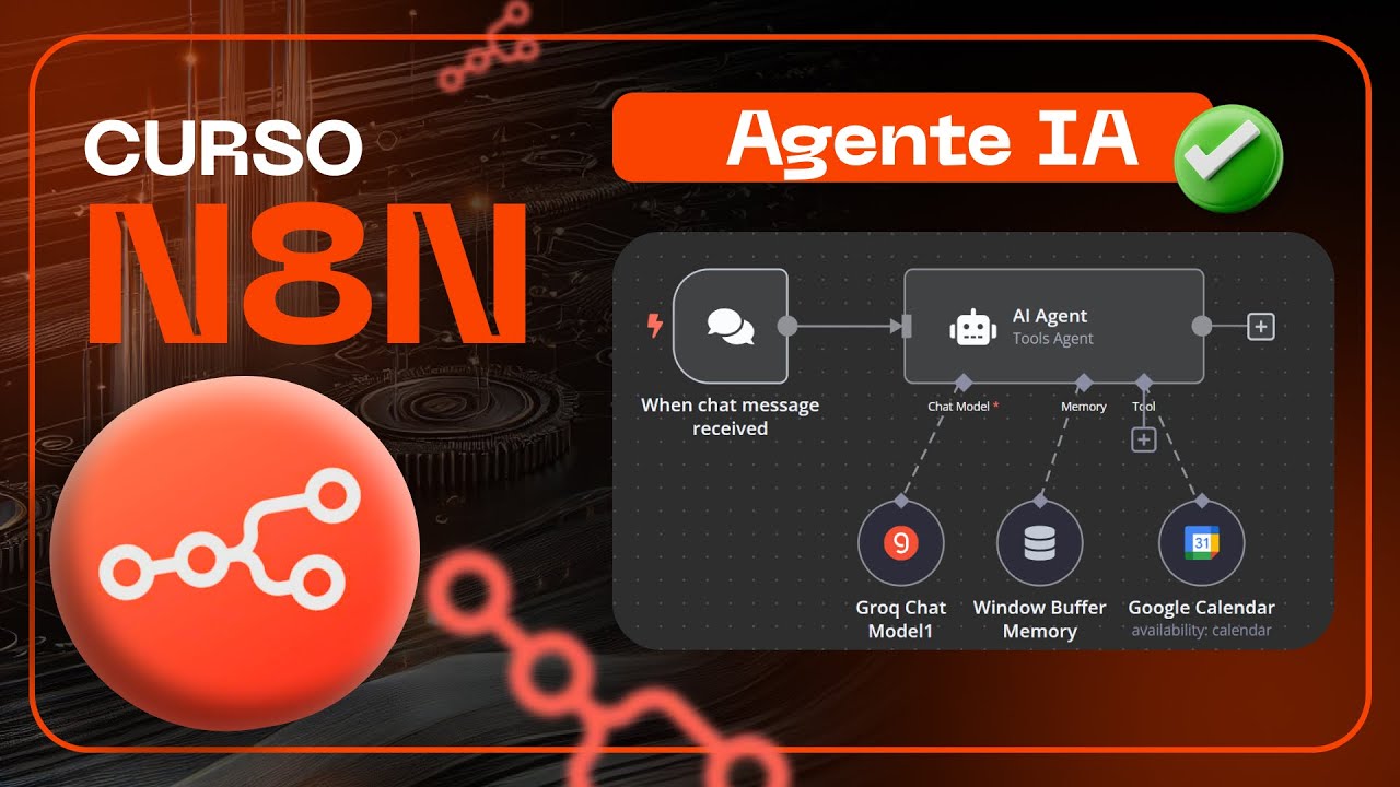 Como criar Agentes IA no N8N (Curso N8N do Báscio ao Avaçado)