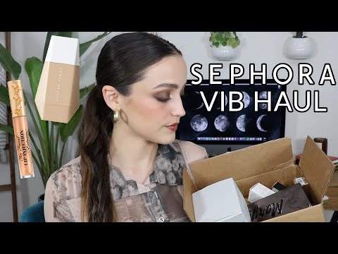 SEPHORA VIB SALE TRY ON HAUL !! Some good ish right here