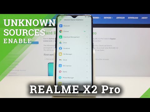 How to Allow Unknown Sources on REALME X2 Pro – Download and Install Apps From Unknown Sources
