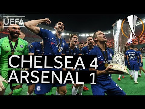 CHELSEA 4-1 ARSENAL #UEL FINAL HIGHLIGHTS
