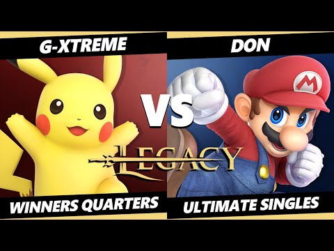 Legacy 1 - G-XTREME (Roy, Pikachu) Vs. Don (Mario) SSBU Ultimate Tournament