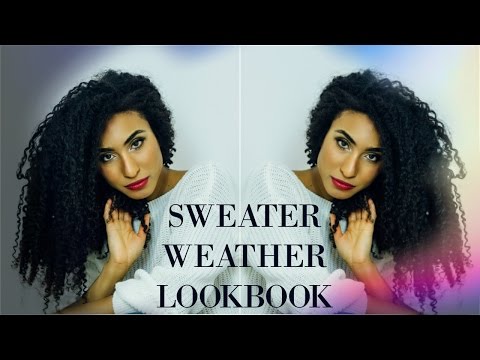 SWEATER WEATHER LOOK BOOK | Fashion Nova | Romwe | Asos | Missguided Video