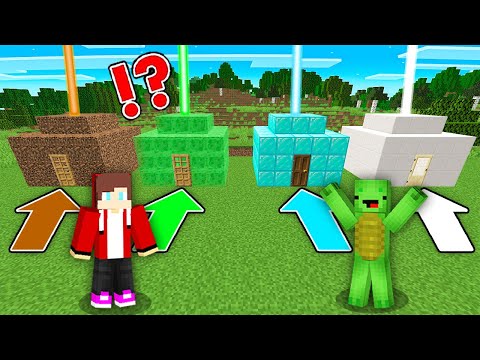 Choose the Wrong House = INSTANT DEATH in Minecraft (Maizen)