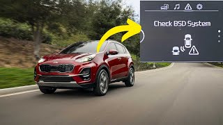 “Check BSD system” warning in Kia Sportage 2015-2021