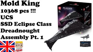 Mould King 21004 - UCS Eclipse-Class Dreadnought - Assembly Part 1