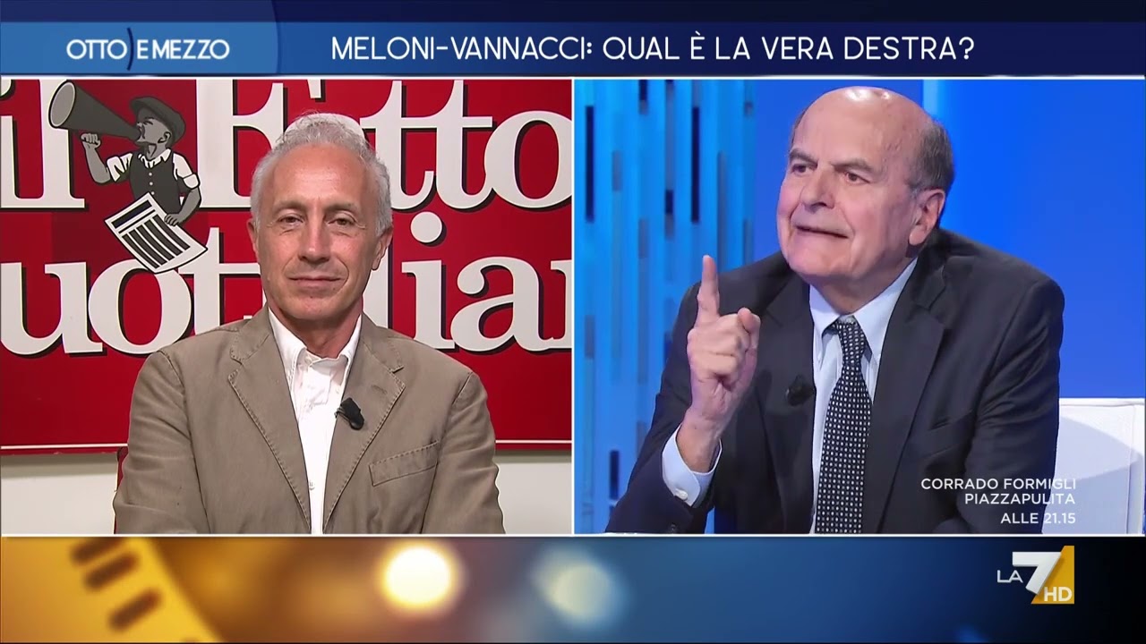 Vannacci, Bersani: "Attenzione alle idee, bisogna combatterle!"