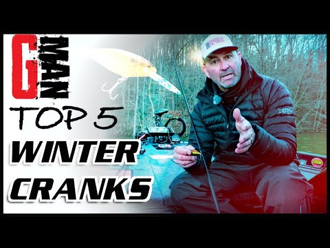 Swindle's Top 5 Winter Bass Fishing Crankbaits