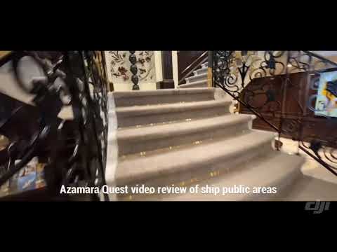 Thumbnail for Azamara Quest public area video review