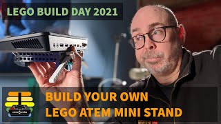 Build a Simple Blackmagic Design ATEM Mini Stand with LEGO!