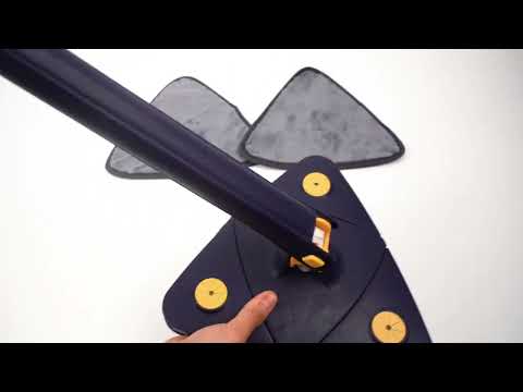 Foldable Triangle Shape Fan Cleaning Mop