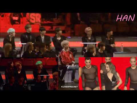 151202 MAMA BTS 방탄소년단 GOT7 갓세븐 reaction Jolin Tsai 蔡依林 PLAY (我呸) 2015 MAMA