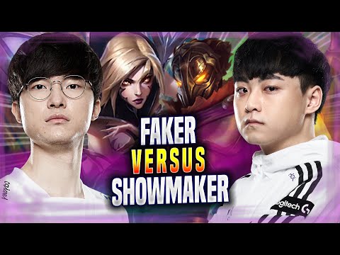 SHOWMAKER vs FAKER! - DK ShowMaker Plays Viktor MID vs T1 Faker Kai'sa! | Season 2022