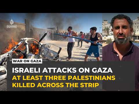 Israeli attacks kill three Palestinians across Gaza as ceasefire violations continue
