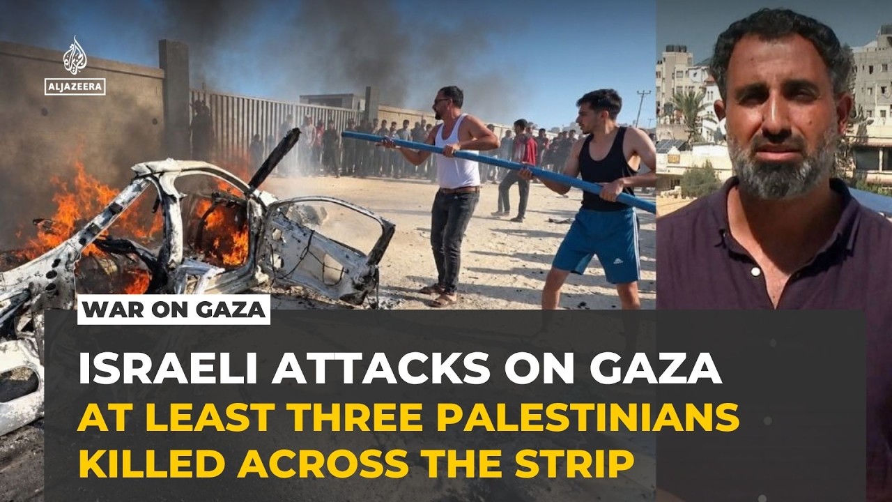 Israeli attacks kill three Palestinians across Gaza as ceasefire violations continue