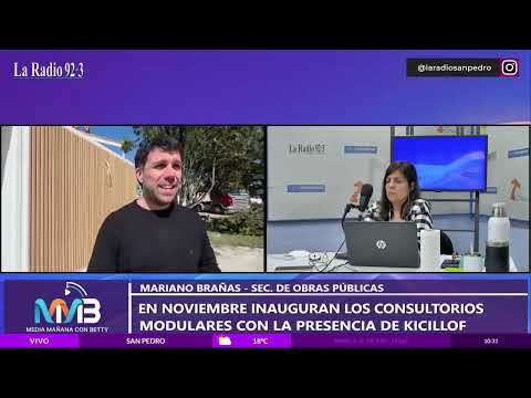 El 4 de noviembre, con la presencia del Kicillof inauguran los consultorios externos