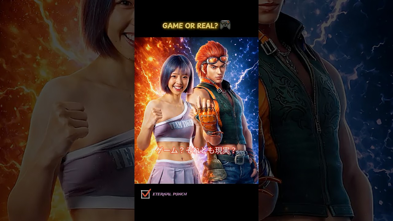 Is Mona Kimura Real-Life Hwoarang? 👀