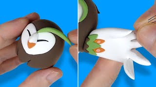 Pokémon FIGURES Clay Art: Dartrix Grass/Flying Pokémon